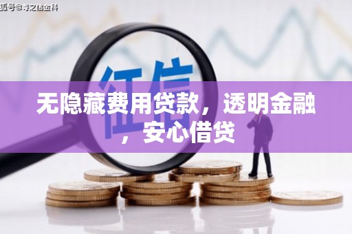 金水无隐藏费用贷款，透明金融，安心借贷