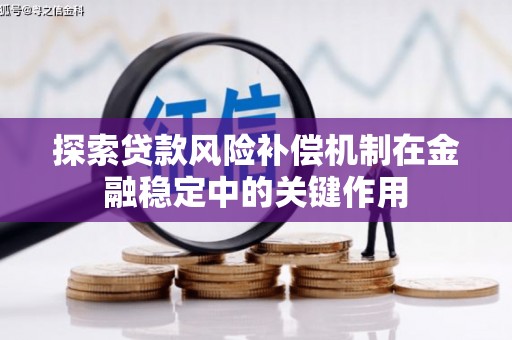 金水探索贷款风险补偿机制在金融稳定中的关键作用