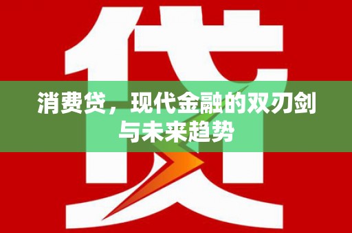 金水消费贷，现代金融的双刃剑与未来趋势